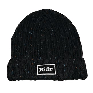 Black Ridr Flex Beanie Hat