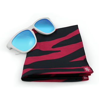 Switch Ice sunglasses and Zebra Neck scarf gift Set